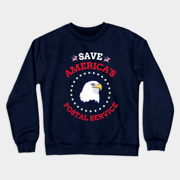 Save our Postal Service - Save our Post Office Crewneck Sweatshirt by Hello Sunshine